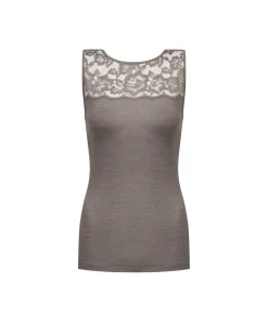 Mey Undertøj<90 DEEP TAUPE - Wool Top