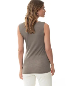 Mey Undertøj<90 DEEP TAUPE - Wool Top