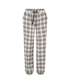 Lady Avenue Pyjamas/ Loungewear<1062 DEER/ROSE CHECKS - Cotton Cotton Flannel Pyjamas