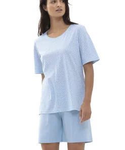 Mey Pyjamas/ Loungewear<309 DREAM BLUE - Emelie Pyjama Bermudas
