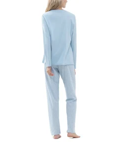 Mey Top/ Loungeshirt/ Pyjamas<309 DREAM BLUE - Emelie Pyjama
