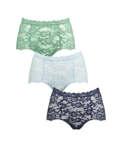 Missya Trusser<522 DUSTY GREEN - Lace Maxi 3-pack