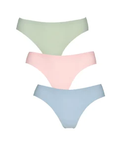 Missya Trusser<522 DUSTY GREEN - Seamless String 3-pack