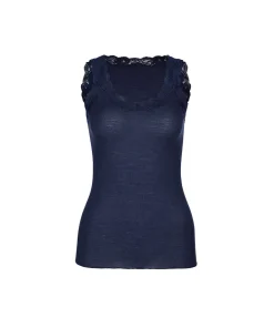 Calida Undertøj<389 ECLIPSE BLUE - Richesse Lace Tank Top