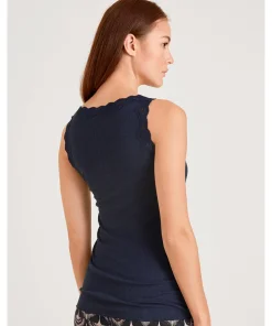 Calida Undertøj<389 ECLIPSE BLUE - Richesse Lace Tank Top