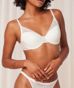 Triumph Bh'er<1595 ECRU WHITE - Signature Sheer Bh med fyld