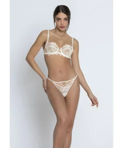 Lise Charmel Trusser<0199 EN/ECRU NACRE - Bellissime Sexy String