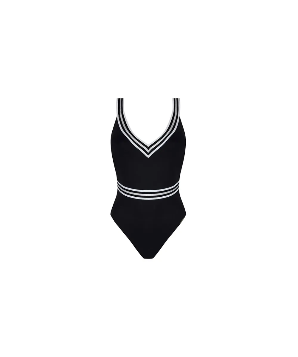 Lise Charmel Badedragter<10266 EN/ENCRE NAUTIQUE - Energie Nau Halter Swimsuit