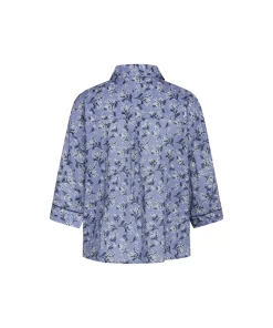 CCDK Copenhagen Top/ Loungeshirt/ Pyjamas<6060 ENGLISH MANOR AOP - Sonja Shirt