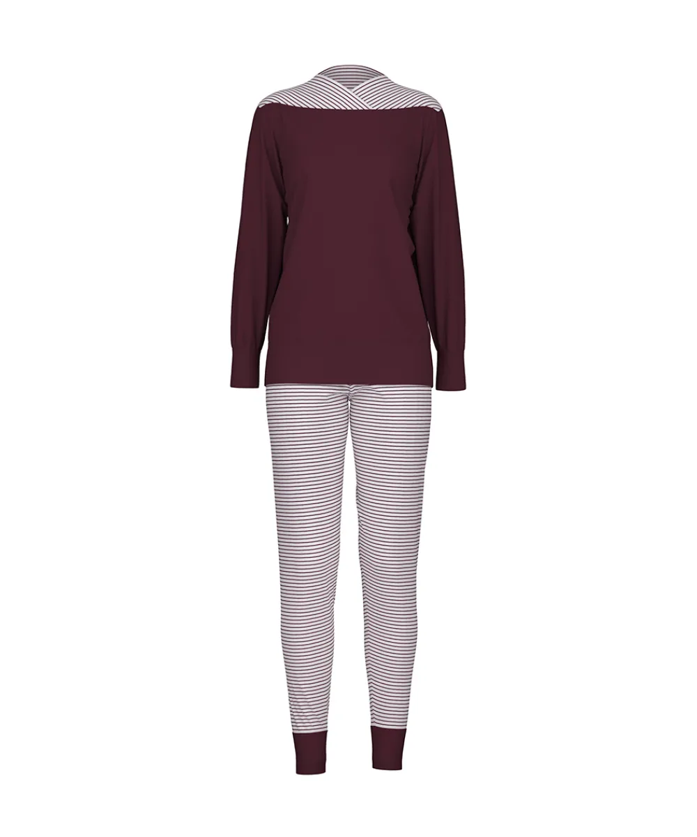 Calida Top/ Loungeshirt/ Pyjamas<169 ENGLISH RED - Soulmate Pyjamas With Cuff