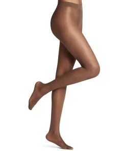 Falke Strømpebukser/ Leggings<5188 ESPRESSO - Pure Matt 20 TI Tights