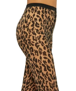 Wolford Strømpebukser/ Leggings<8641 FAIRLY LIGHT/BLACK - Leo Strømpebukser/Leggings