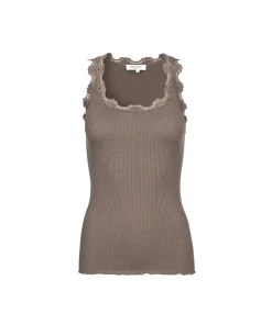 Rosemunde Undertøj<926 FALCON - Silk Silk top w/ lace