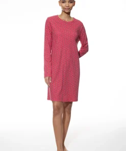 Mey Natkjoler/ Underkjoler/ Chemiser<1188 FRENCH FUCHSIA - Night Sleepshirt Long Sleeve