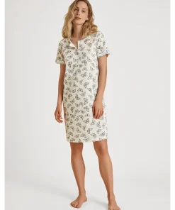 Calida Natskjorter/ Big Shirts|Natkjoler/ Underkjoler/ Chemiser<642 GLACIER - Night Lovers Sleepshirt