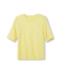 Calida Top/ Loungeshirt/ Pyjamas<028 GOLDEN CAB YELLOW - Favourites Energy Shirt short-sleeve