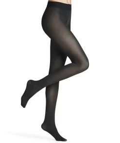 Falke Strømpebukser/ Leggings<3146 GRAPHITE - Fine Softness TI Socks