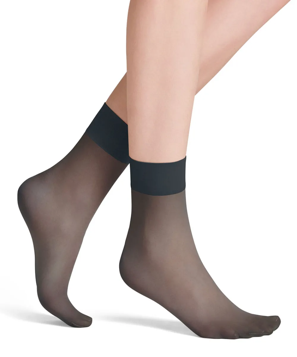 Falke Ankelstrømper/ Sokker<3146 GRAPHITE - Pure Matt 20 SO Socks