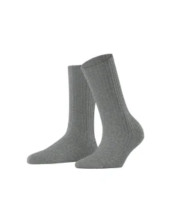 Falke Ankelstrømper/ Sokker<3399 GREYMIX - Cosy Wool Boot Sock