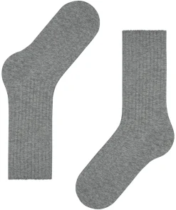 Falke Ankelstrømper/ Sokker<3399 GREYMIX - Cosy Wool Boot Sock
