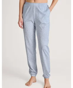 Calida Shorts/ Loungepants<470 HARMONY BLUE - Favourites Botanic Pants