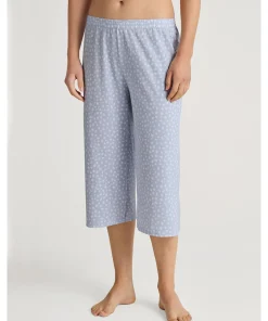 Calida Shorts/ Loungepants<470 HARMONY BLUE - Favourites Sleep 3/4 Pants