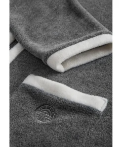 Louis Feraud Hjemmedragt/ Heldragt|Top/ Loungeshirt/ Pyjamas<11899 HEATHER DARK GREY - Nightwear LS, 1/1 sleeve, pants 1/1, zip