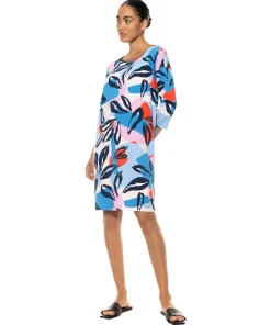 Mey Natskjorter/ Big Shirts|Natkjoler/ Underkjoler/ Chemiser<555 HOLIDAY BLUE - Jacky 3/4-Sleeved Sleepshirt