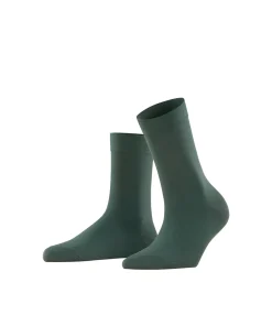 Falke Ankelstrømper/ Sokker<7441 HUNTER GREEN - Cotton Touch SO Socks