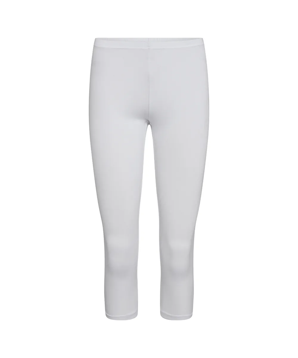 Decoy Strømpebukser/ Leggings|Undertøj<1 HVID - Capri, Bamboo