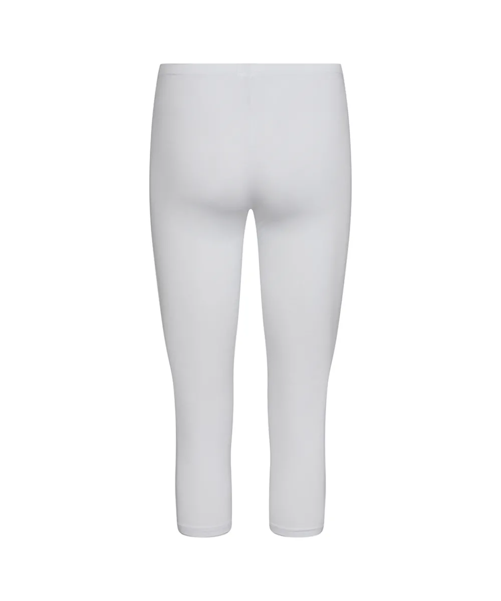 Decoy Strømpebukser/ Leggings|Undertøj<1 HVID - Capri, Bamboo