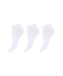 Decoy Footies/ Sneaker-strømpe<1200 HVID - Sneaker Socks Bamboo 3Pk