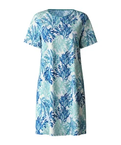 Calida Natkjoler/ Underkjoler/ Chemiser<566 ICE GREEN - Coastal Dreams Sleepshirt