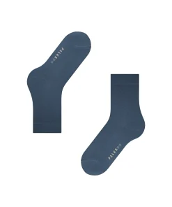 Falke Ankelstrømper/ Sokker<6501 INKBLUE - Cotton Touch SO Socks