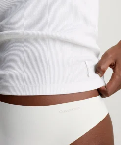 Calvin Klein Trusser<101 IVORY - Invisibles Thong