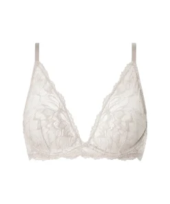 Calvin Klein Bh'er<101 IVORY - Sed Comfort Lotus Demi-Plunge Bras