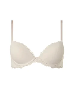 Calvin Klein Bh'er<101 IVORY - Sed Comfort Lotus Push-Up Bras