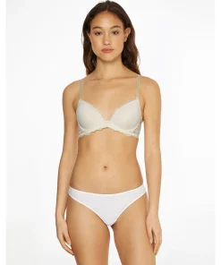 Calvin Klein Bh'er<101 IVORY - Sed Comfort Lotus Push-Up Bras