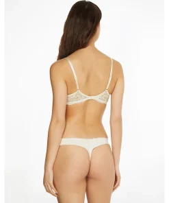 Calvin Klein Trusser<101 IVORY - Sed Comfort Lotus Coordinate Thong