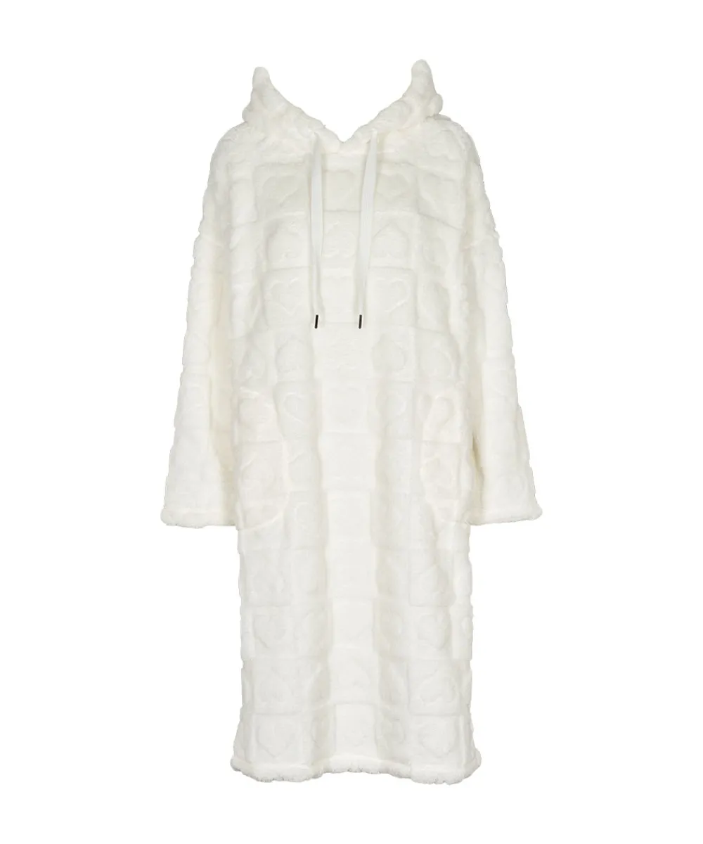 Missya Kåber<042 IVORY W HEARTS - Teddy Dress