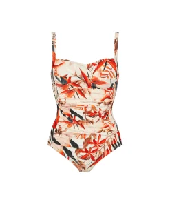 Missya Badedragter<281 IVORY W PRINT - Lillyan Swimsuit