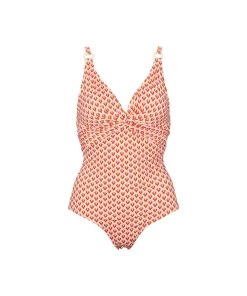 Missya Badedragter<371 IVORY W ROSE - Lucca Swimsuit
