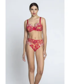 Lise Charmel Bh'er<12066 J17 FLEURS ROUGE - Foret 3parts Full Cup