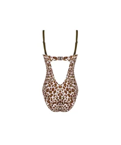 Antigel Badedragter<1757 KM/KAKI MYSTERE - La Panthere Mystere 1 Pce Coque Triangle