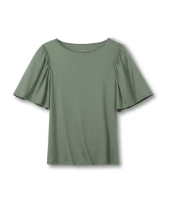 Calida Top/ Loungeshirt/ Pyjamas<618 LAUREL GREEN - Favourites Healing Shirt short-sleeve