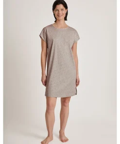 Calida Natkjoler/ Underkjoler/ Chemiser<618 LAUREL GREEN - Grounded Nights Sleepshirt