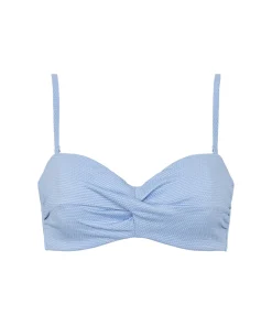 Missya Bikinier<007 LIGHT BLUE - Nice Bandeau Jacquard
