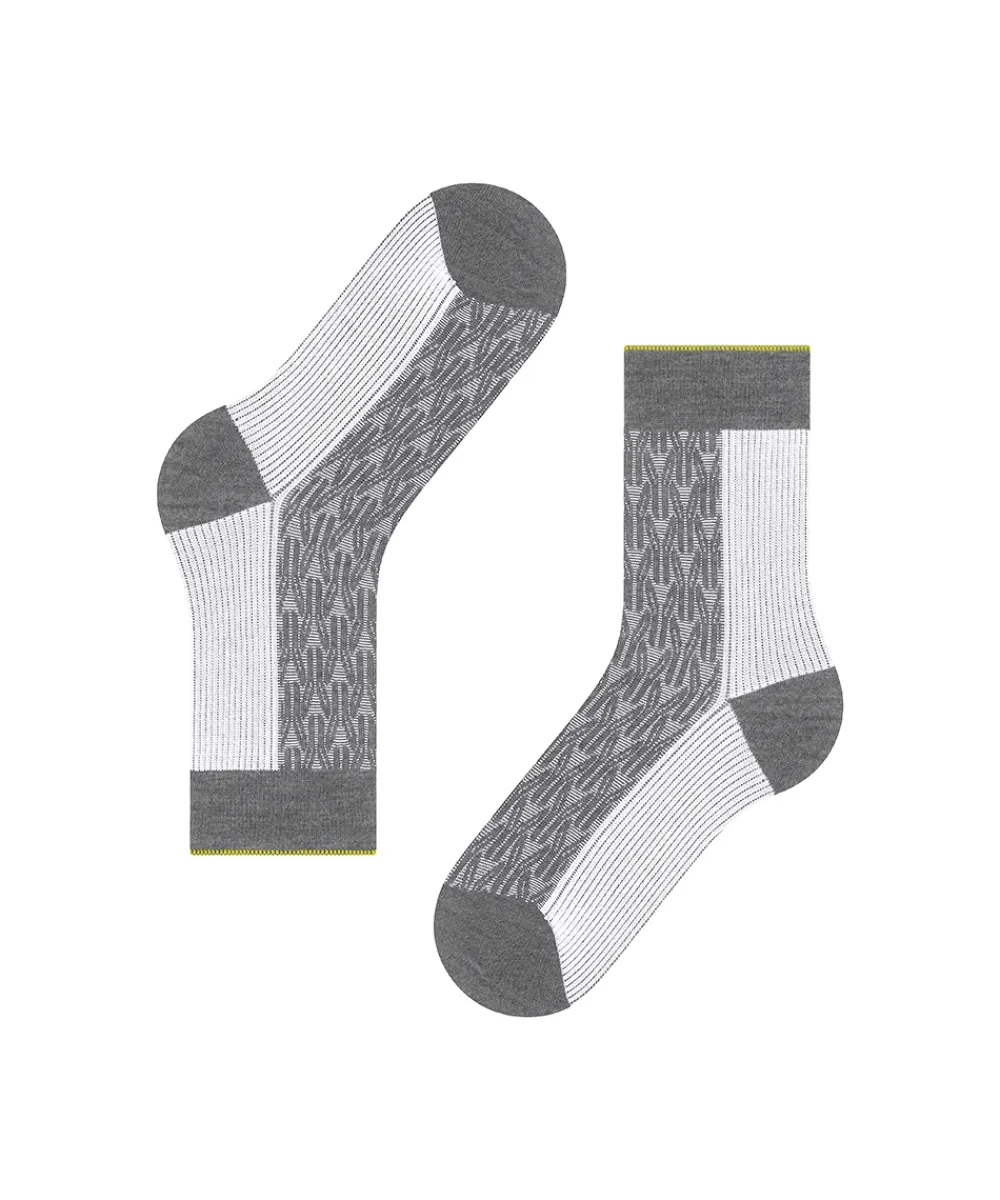 Falke Ankelstrømper/ Sokker<3830 LIGHT GREY MEL. - Immersive Mesh Sock