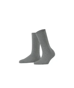 Falke Ankelstrømper/ Sokker<3390 LIGHT GREYMEL. - Cosy Wool Boot SO Socks