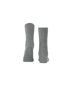Falke Ankelstrømper/ Sokker<3390 LIGHT GREYMEL. - Cosy Wool Boot SO Socks